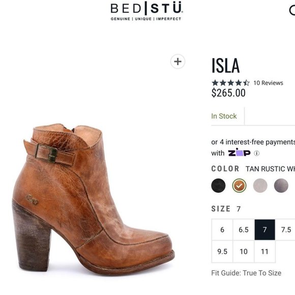 BEDSTU ISLA Boots sz 7 - Picture 3 of 6